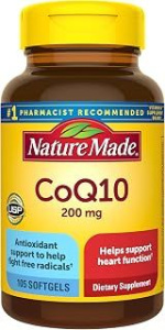 Nature Made CoQ10 200mg Softgels – Trusted High Potency Heart Support